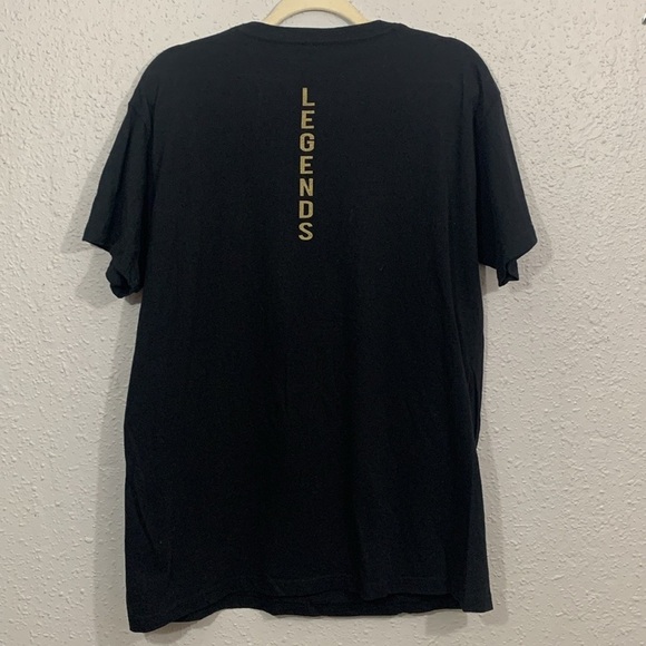 LEGENDS LIVE FOREVER KOBE BRYANT AND NIPSEY HUSSLE T-SHIRT IN BLACK SIZE XL - Picture 3 of 9